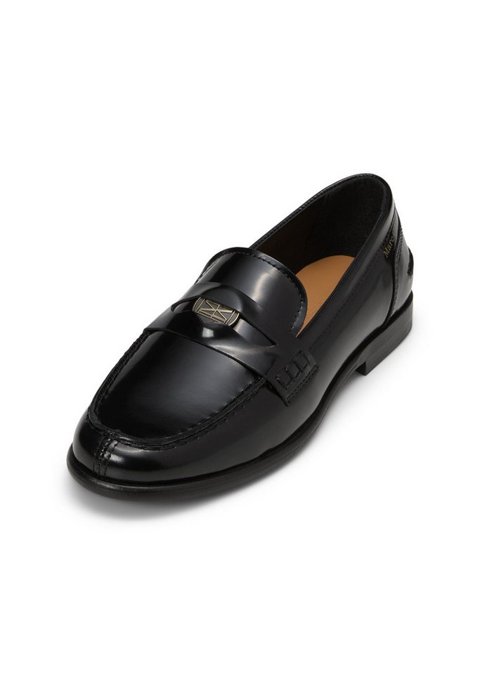 Marc O'Polo aus Lackleder mit Münze Loafer