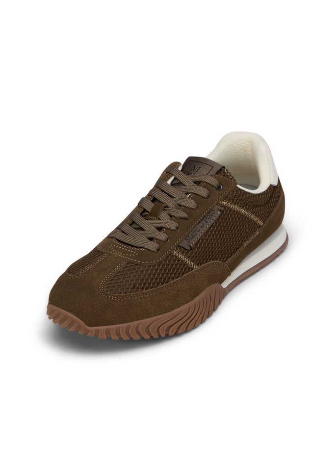 Marc O'Polo aus Leder und Polyester Sneaker