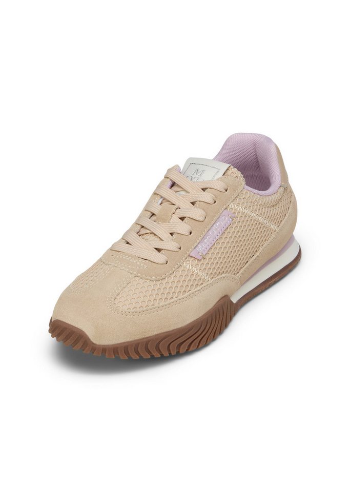Marc O'Polo aus Leder und Polyester Sneaker
