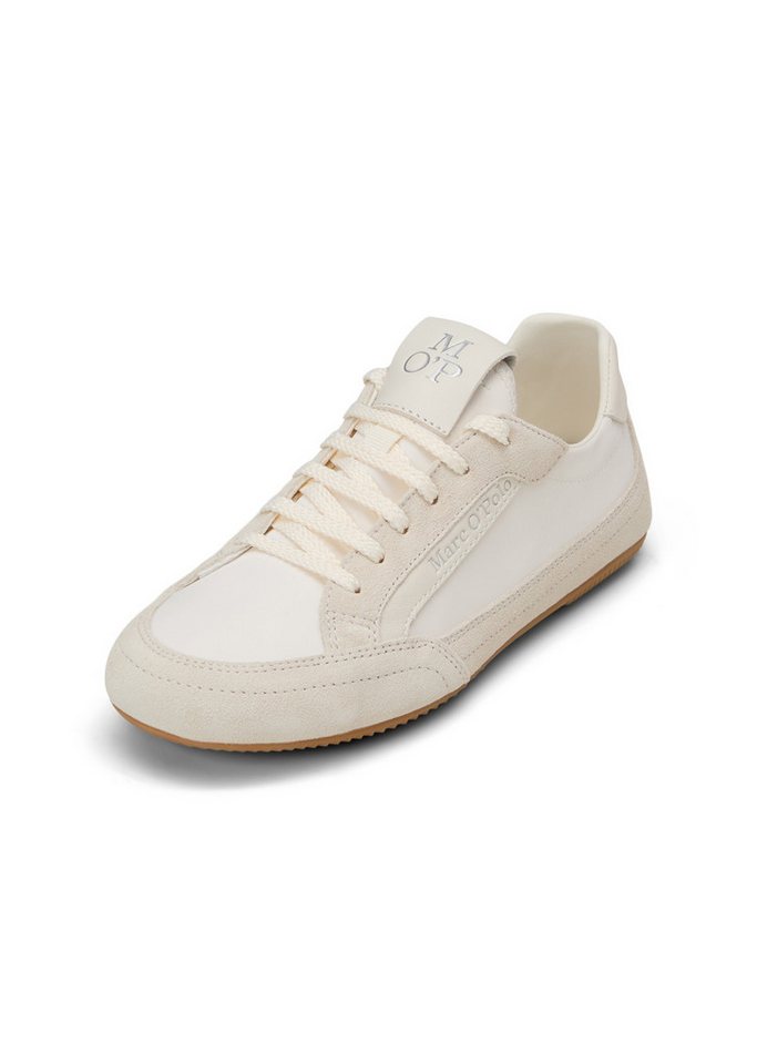 Marc O'Polo aus leichtem Material-Mix Sneaker (weiß)