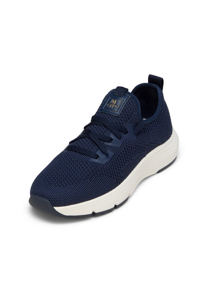 Marc O'Polo aus recyceltem Polyester Sneaker (blau)