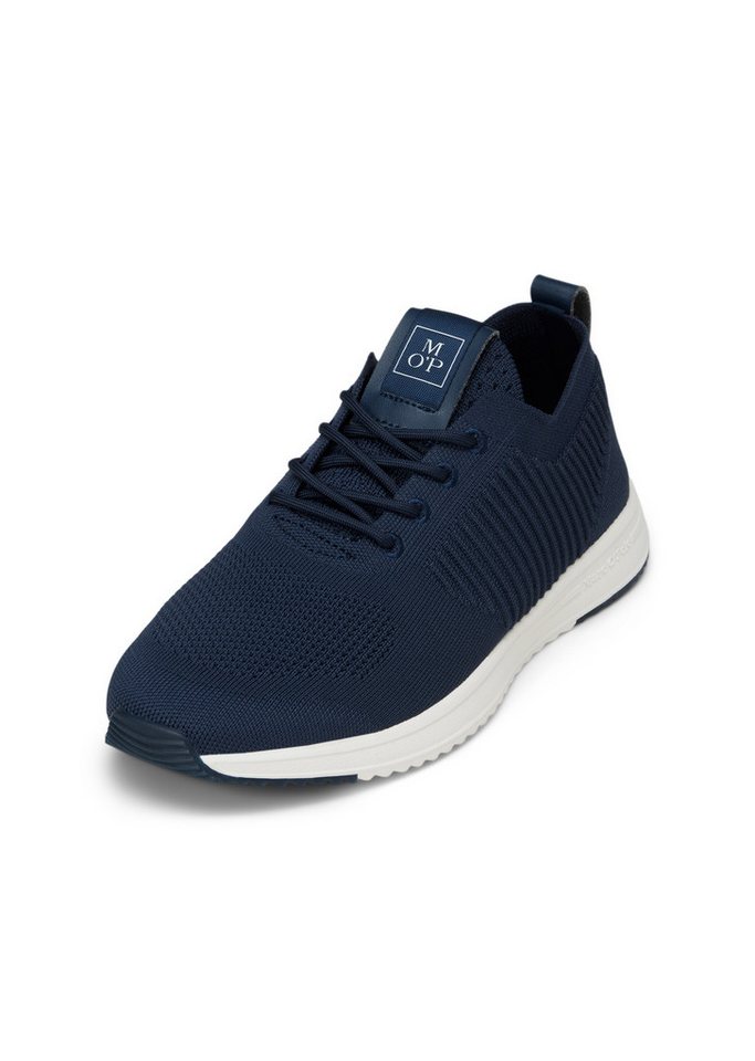Marc O'Polo aus recyceltem Polyester Sneaker (blau)