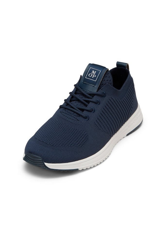 Marc O'Polo aus recyceltem Polyester Sneaker (blau)