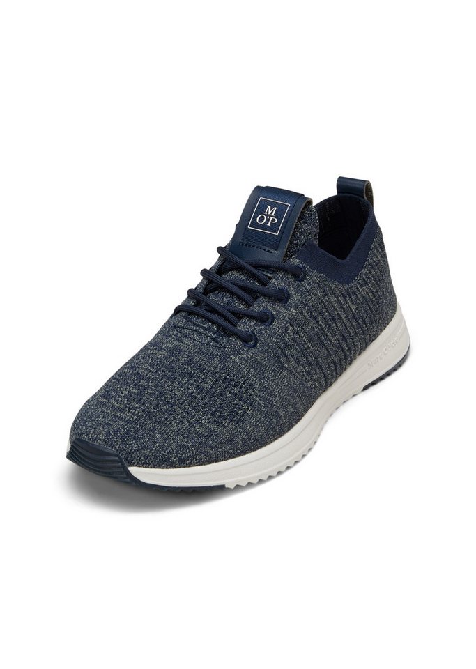 Marc O'Polo aus recyceltem Polyester Sneaker (blau)