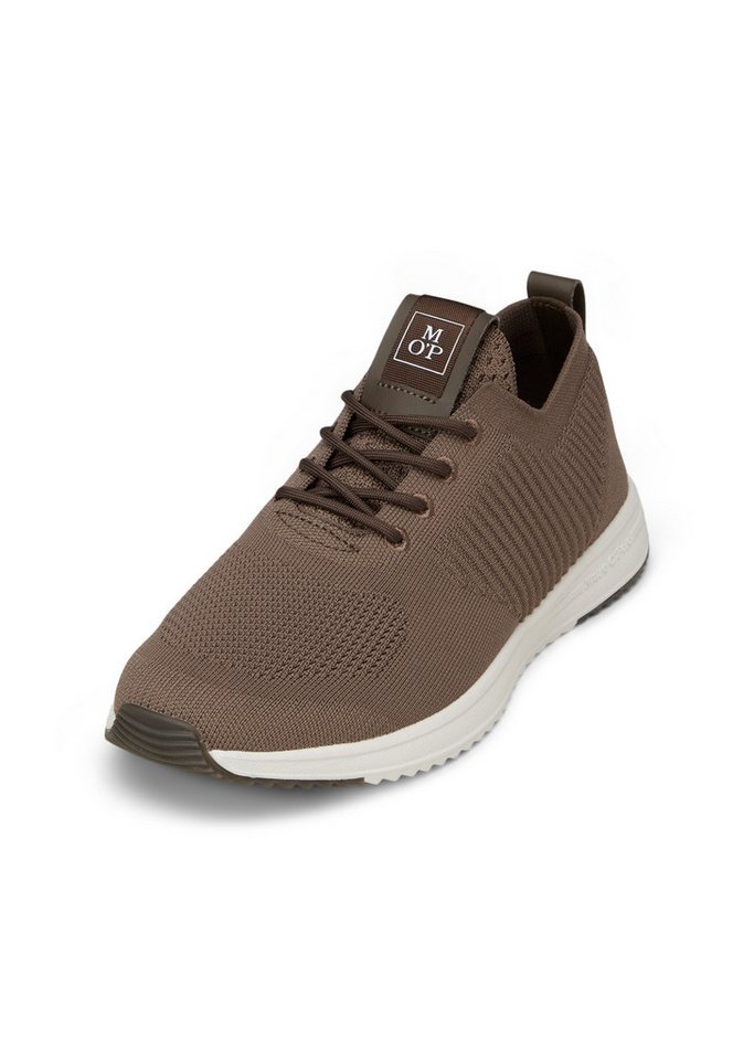 Marc O'Polo aus recyceltem Polyester Sneaker (Dark Nickle)