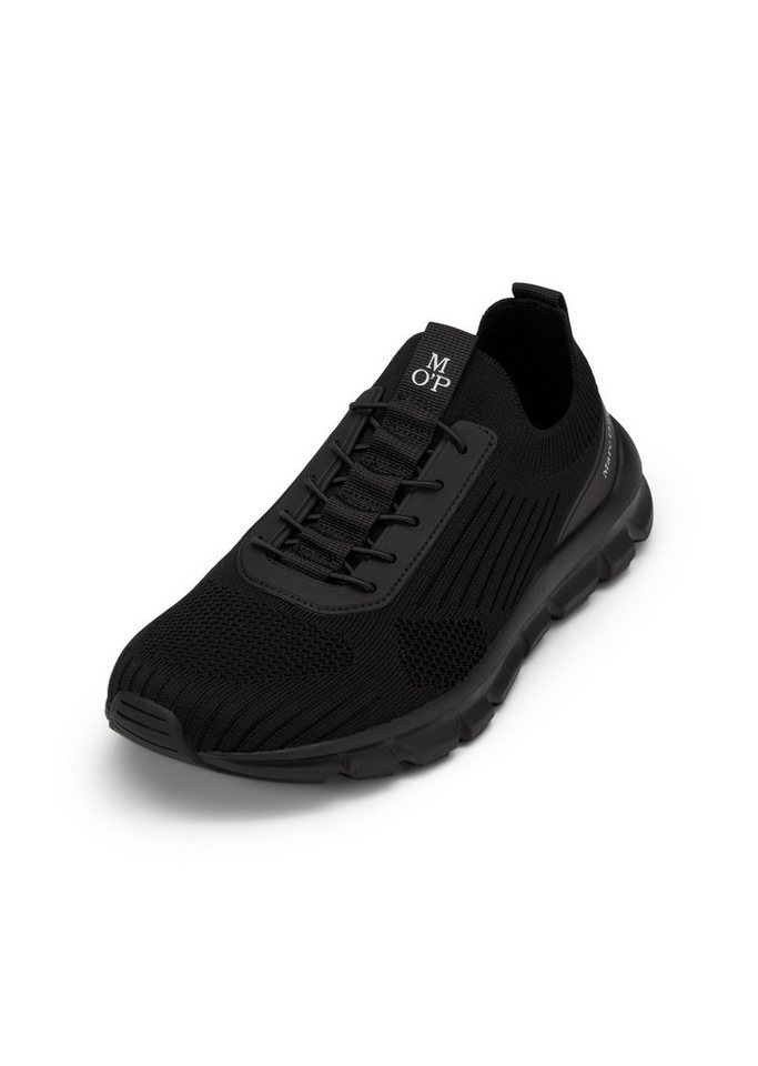 Marc O'Polo aus recyceltem Polyester Sneaker (schwarz)