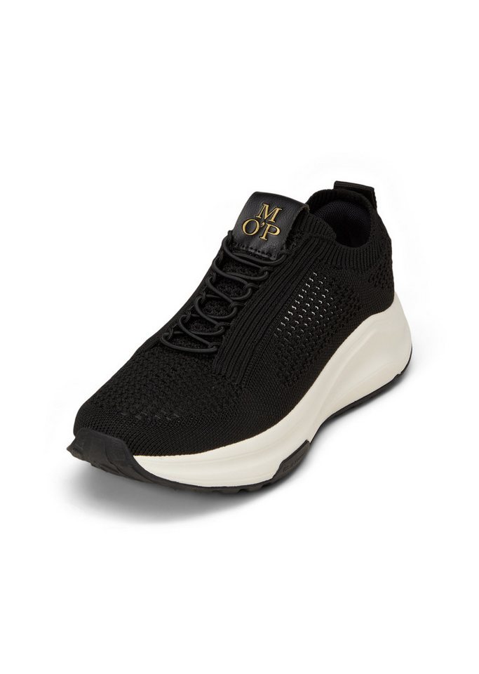 Marc O'Polo aus recyceltem Polyester Sneaker (schwarz)