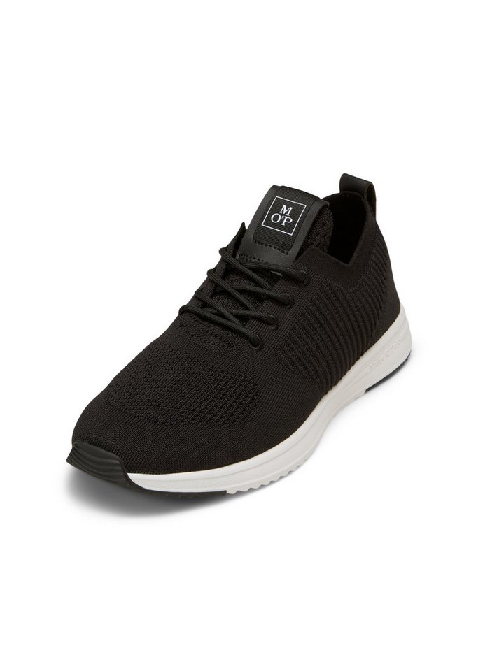 Marc O'Polo aus recyceltem Polyester Sneaker (schwarz)