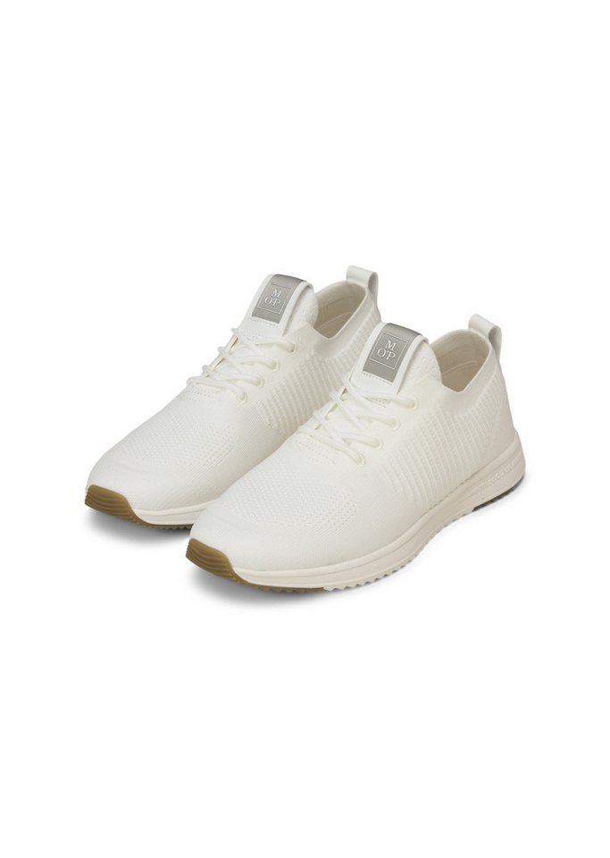 Marc O'Polo aus recyceltem Polyester Sneaker (weiß)
