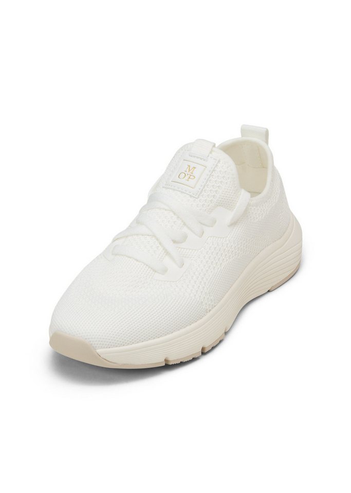 Marc O'Polo aus recyceltem Polyester Sneaker (weiß)