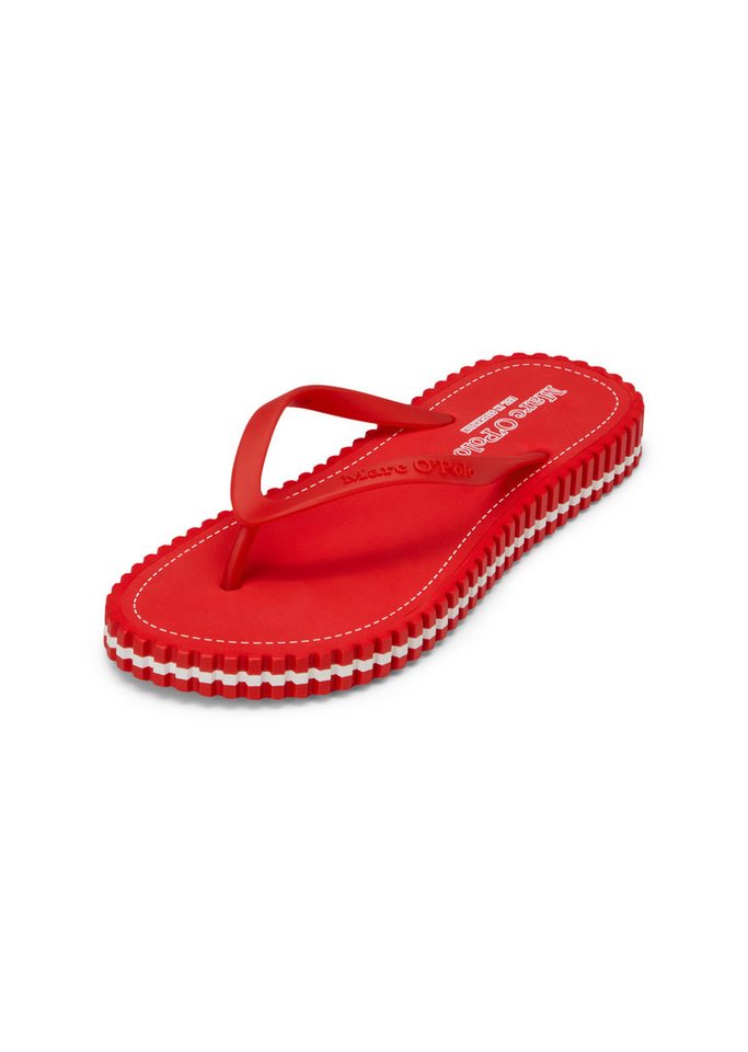 Marc O'Polo aus recyceltem Polyester Strandschuh (rot)