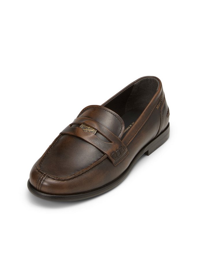Marc O'Polo aus Rindleder in Vintage-Optik Loafer