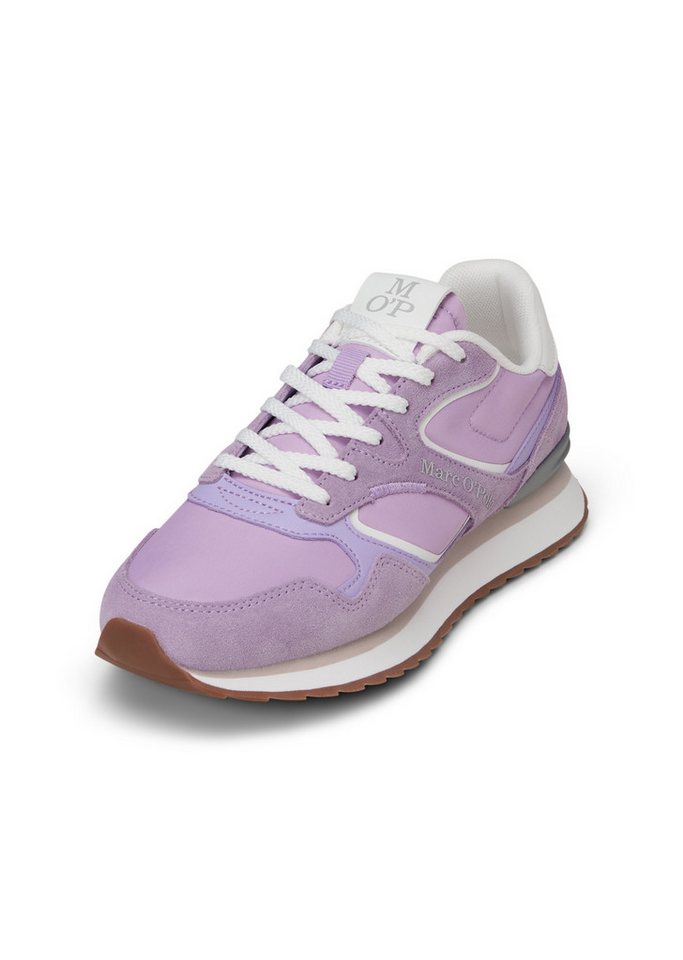 Marc O'Polo aus Rindleder und Nylon Sneaker
