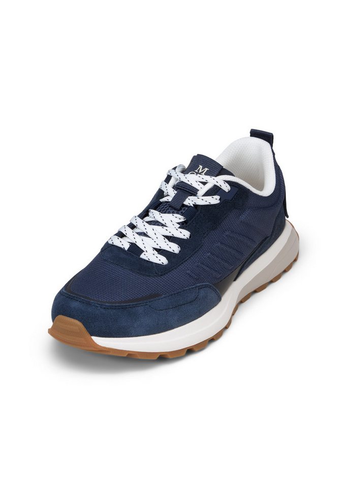 Marc O'Polo aus Rindleder und recyceltem Polyester Sneaker