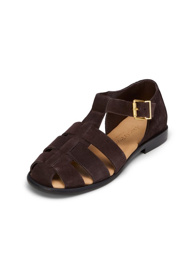 Marc O'Polo aus softem Veloursleder Sandale