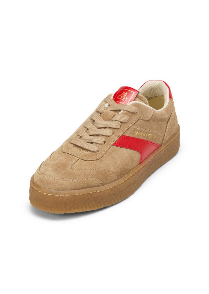 Marc O'Polo aus softem Veloursleder Sneaker (braun)
