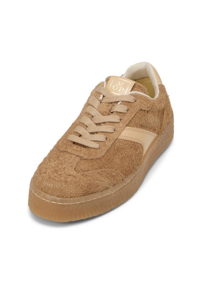 Marc O'Polo aus softem Veloursleder Sneaker (braun)