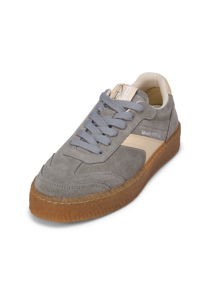 Marc O'Polo aus softem Veloursleder Sneaker (grau)