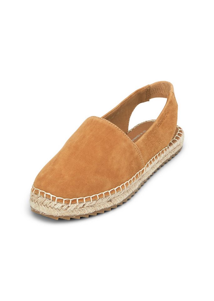 Marc O'Polo aus Suede-Ziegenleder Espadrille (braun)