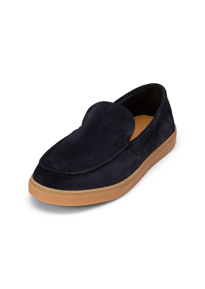 Marc O'Polo aus Veloursleder Loafer (blau)
