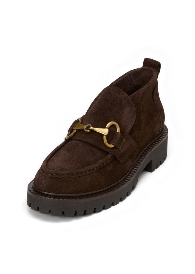 Marc O'Polo aus Veloursleder Loafer (dark earth)
