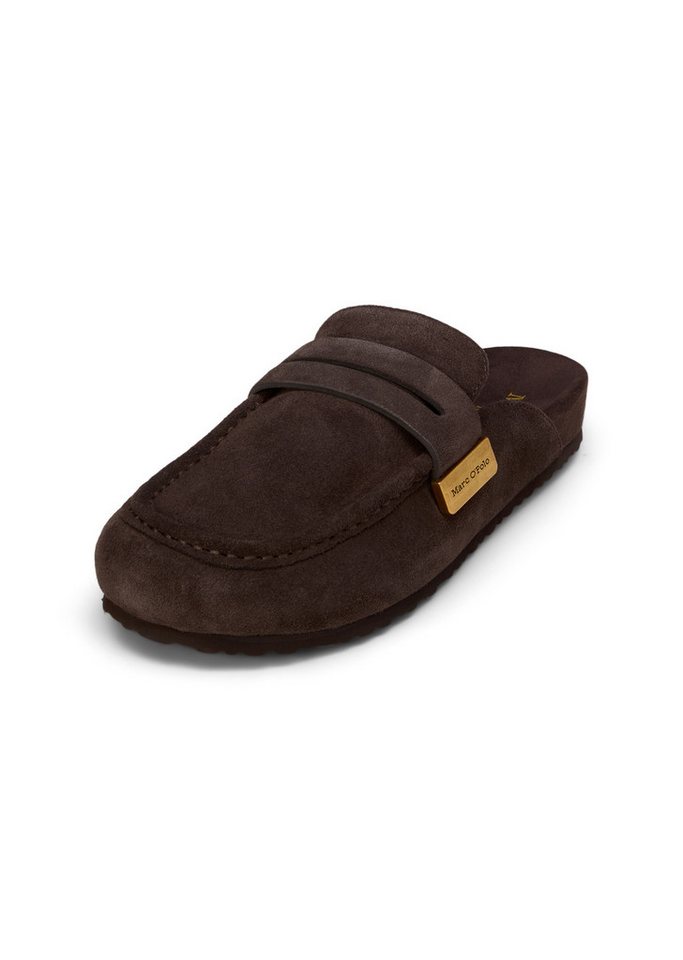Marc O'Polo aus Veloursleder Sabot