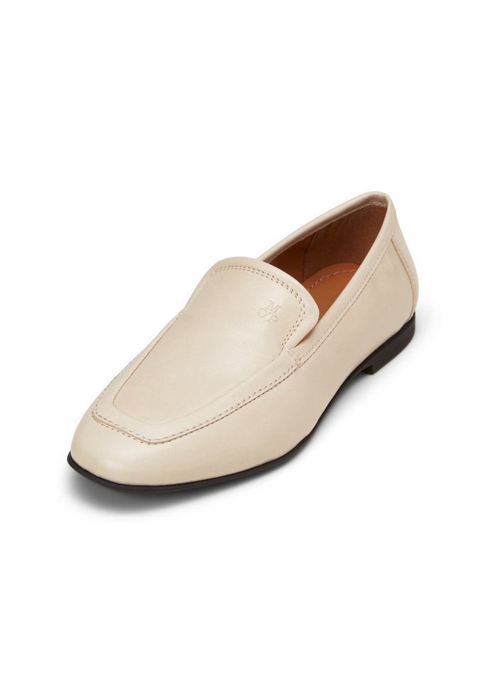 Marc O'Polo aus veredeltem Rindleder Loafer (braun)