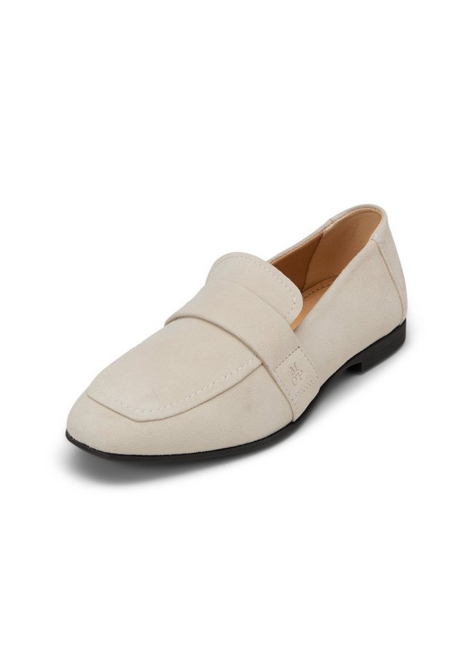 Marc O'Polo aus weichem Velours-Rindleder Loafer (braun)