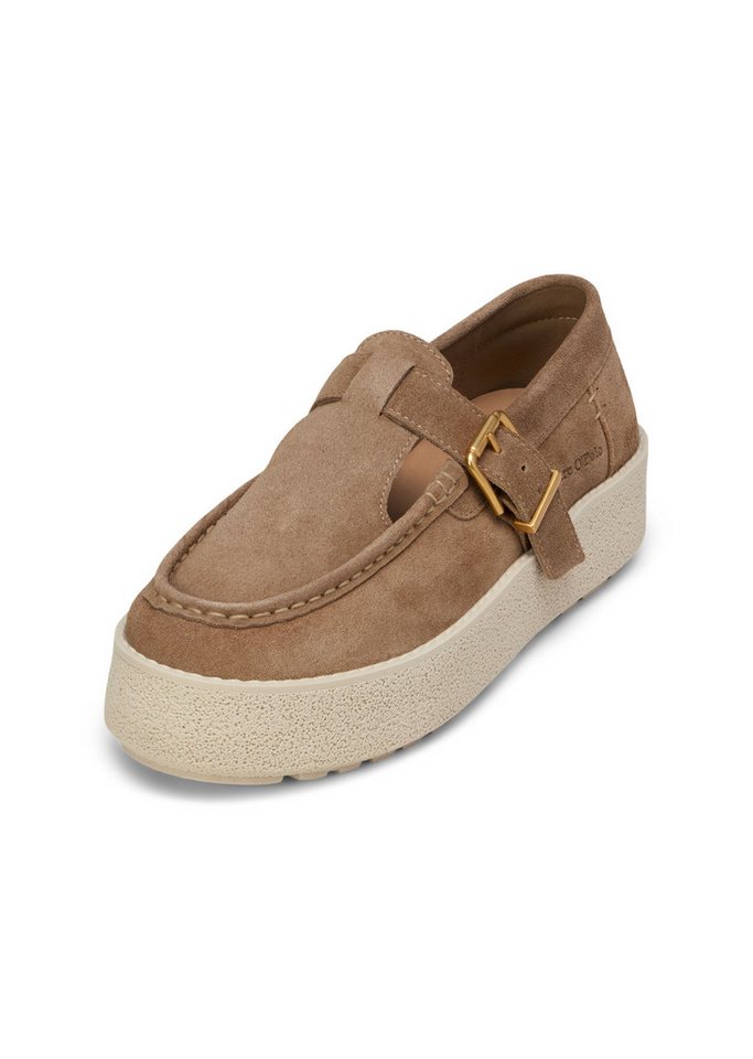Marc O'Polo aus weichem Veloursleder Loafer (braun)