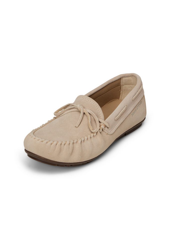 Marc O'Polo aus weichem Veloursleder Mokassin (Light Oat)