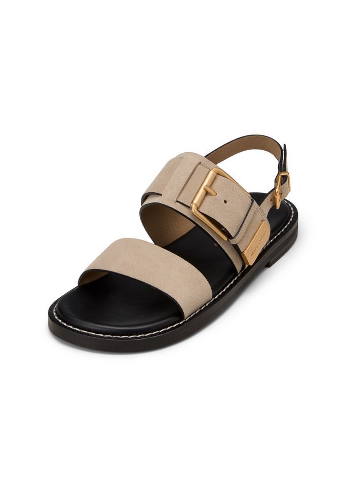 Marc O'Polo aus weichem Veloursleder Sandale (braun)