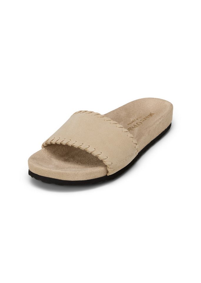 Marc O'Polo aus weichem Veloursleder Sandale (braun)
