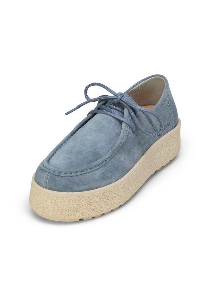 Marc O'Polo aus weichem Veloursleder Schlupfboots (high sky)