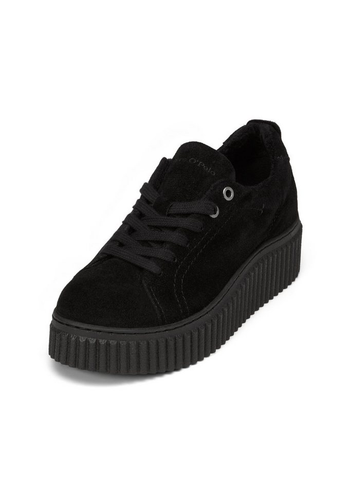 Marc O'Polo aus weichem Veloursleder Schlupfboots