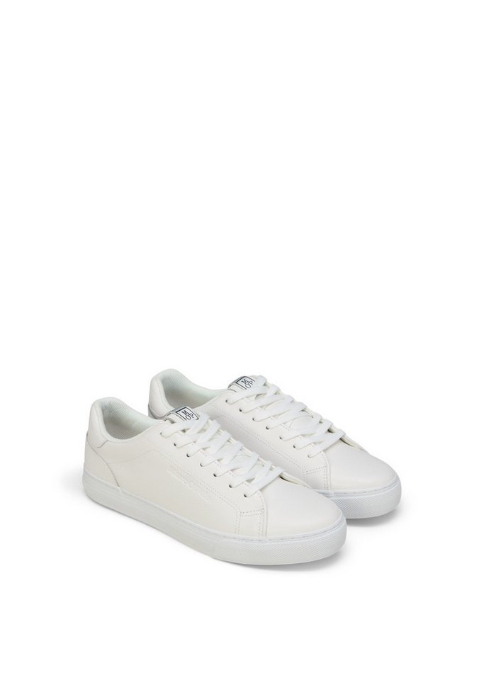 Marc O'Polo Bodil Sneaker Schnürschuh, Halbschuh, Freizeitschuh mit Memory Foam (weiß)