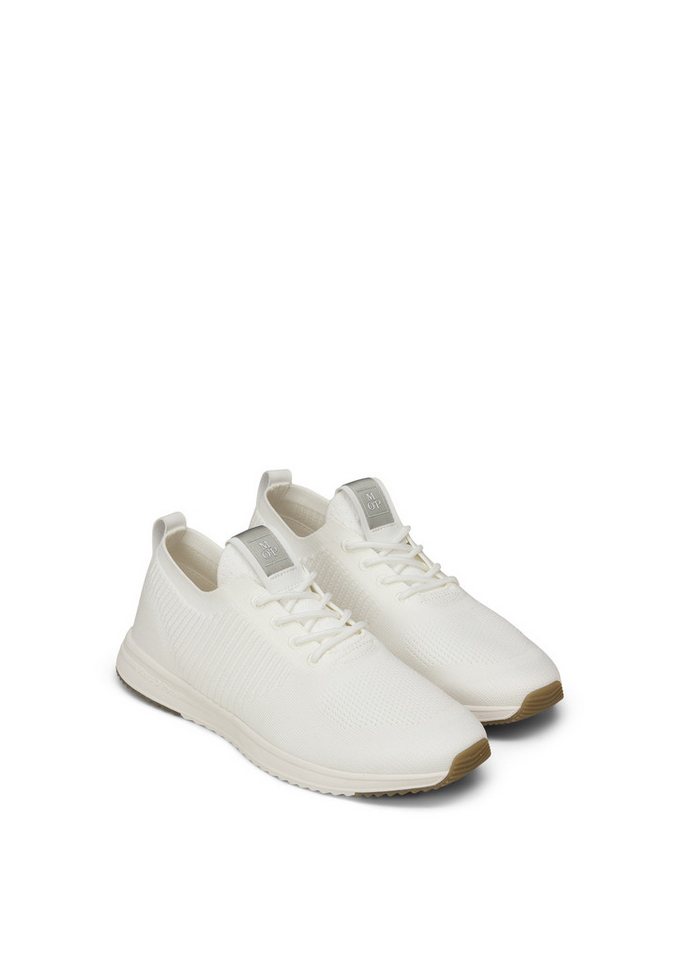 Marc O'Polo Jasper Slip-On Sneaker Slipper, Freizeitsneaker, Halbschuh mit Anziehlasche (weiß)