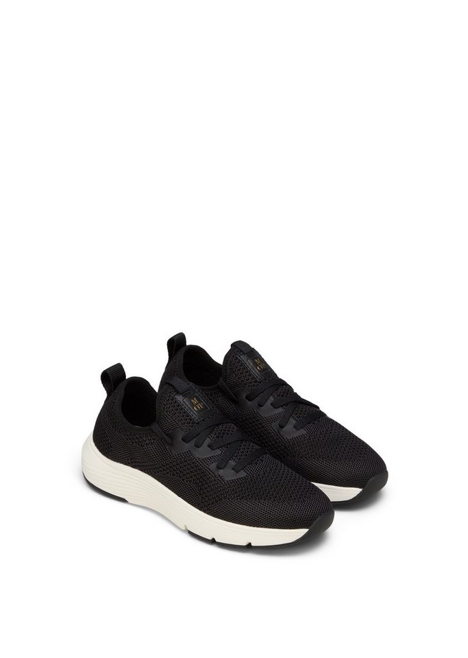 Marc O'Polo Leila Slip-On Sneaker Slipper, Freizeitsneaker, Halbschuh mit Anziehlasche (schwarz)