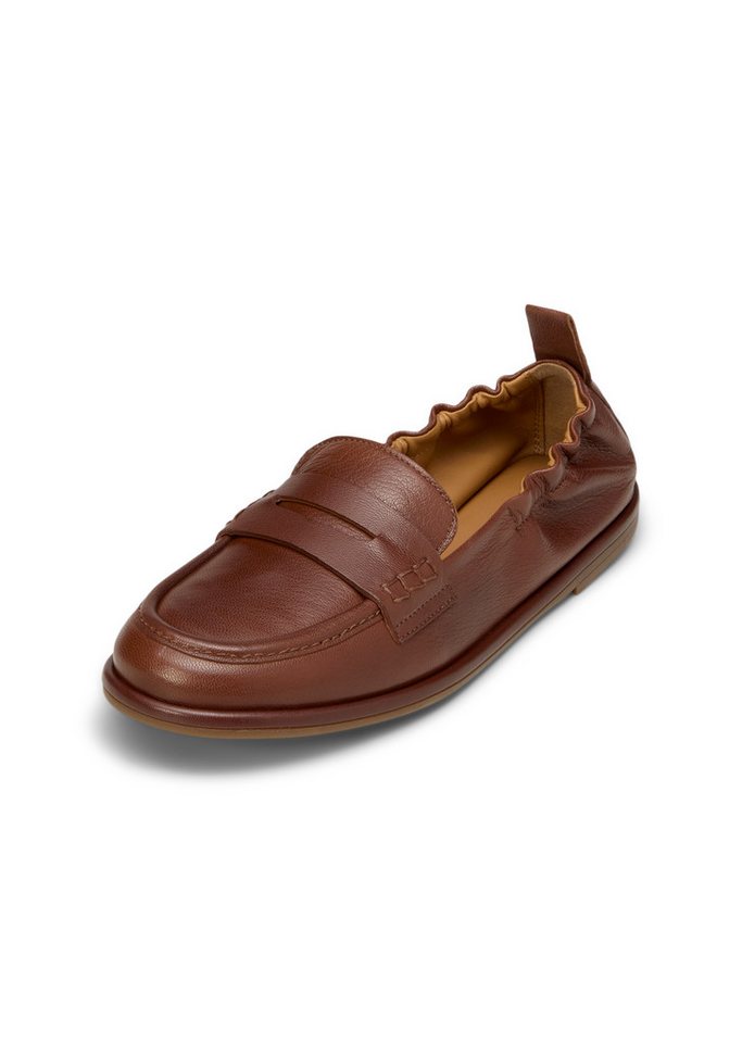 Marc O'Polo mit elastischer Fersenkante Loafer (braun)