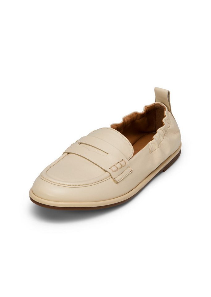 Marc O'Polo mit elastischer Fersenkante Loafer (natural cotton)