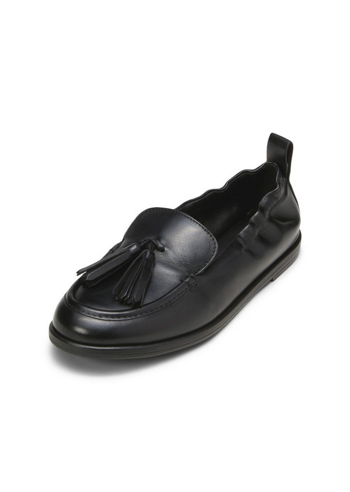 Marc O'Polo mit elastischer Fersenkante Loafer (schwarz)