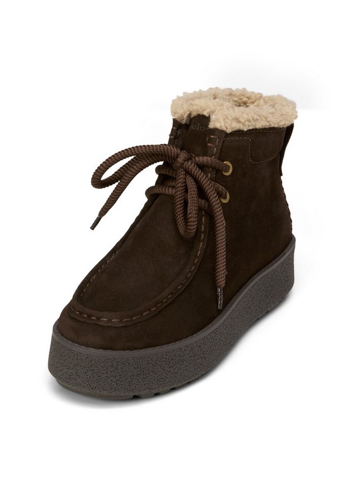 Marc O'Polo mit flauschigem Warmfutter Stiefelette (braun)