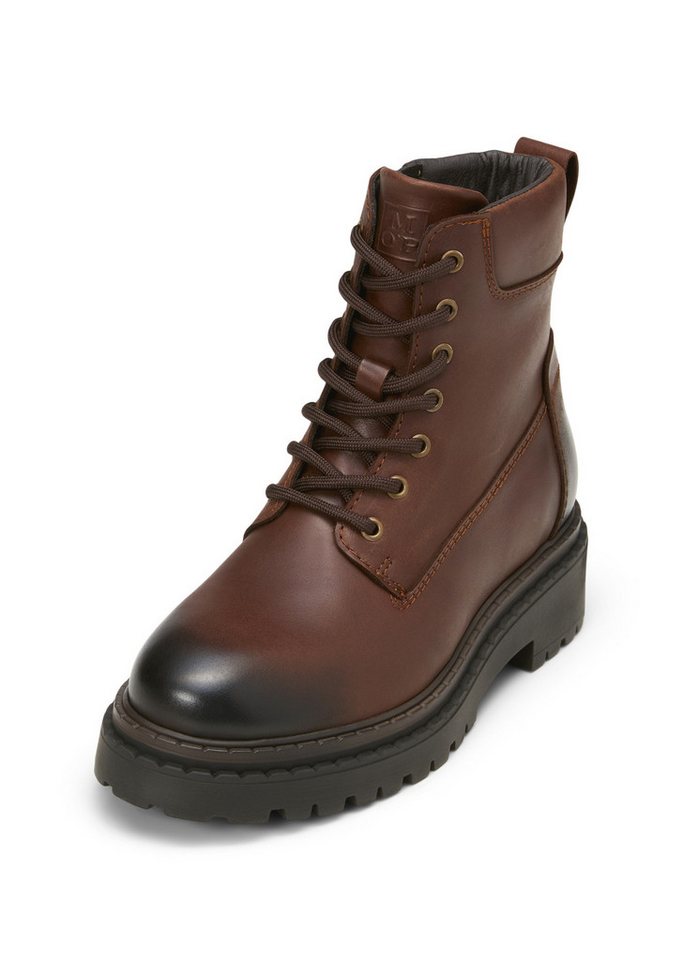 Marc O'Polo mit Innenzipper Stiefelette (braun)