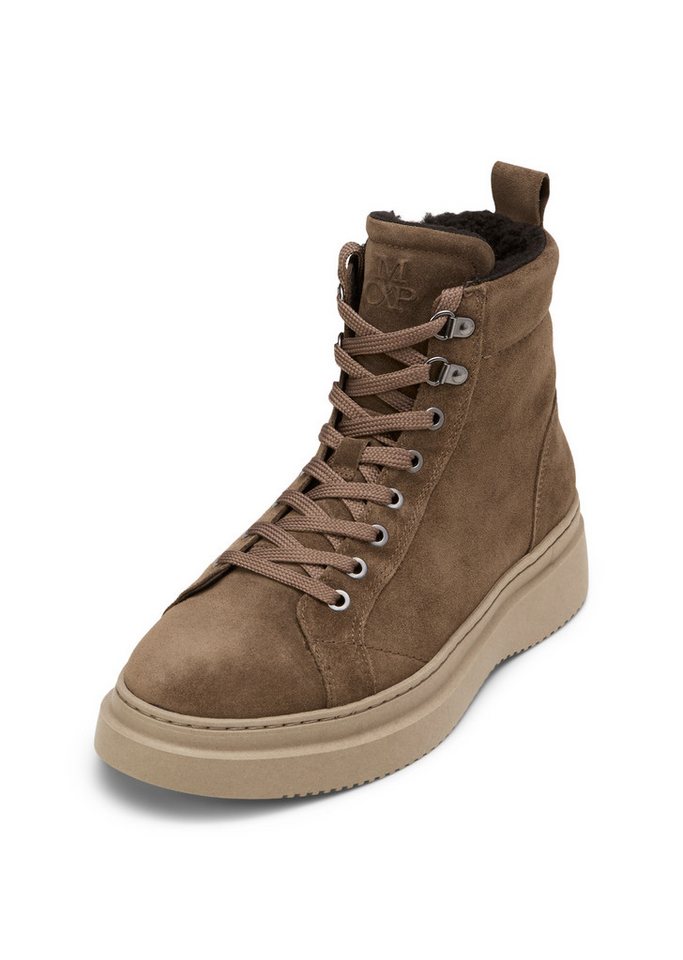 Marc O'Polo mit Innenzipper Stiefelette (braun)