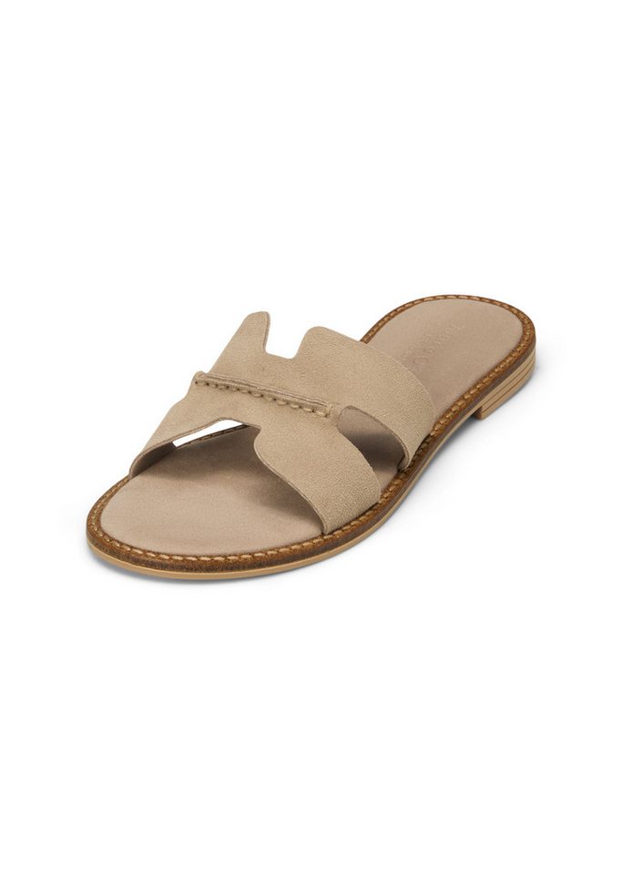 Marc O'Polo mit modernen Cut-Outs Sandale (braun)