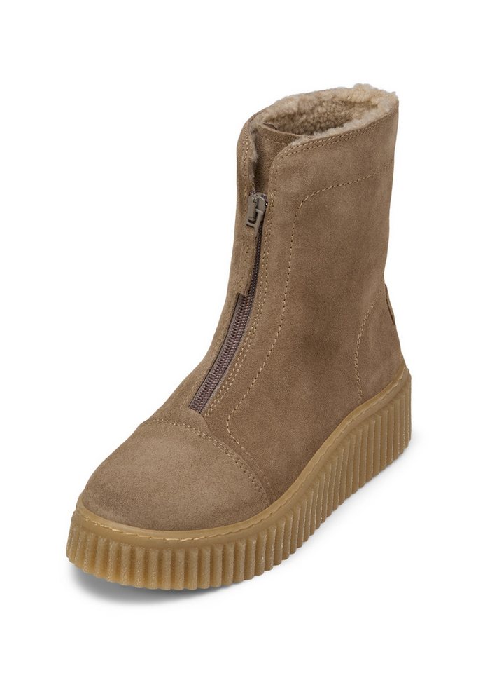 Marc O'Polo mit Reißverschluss vorne Winterboots (braun)