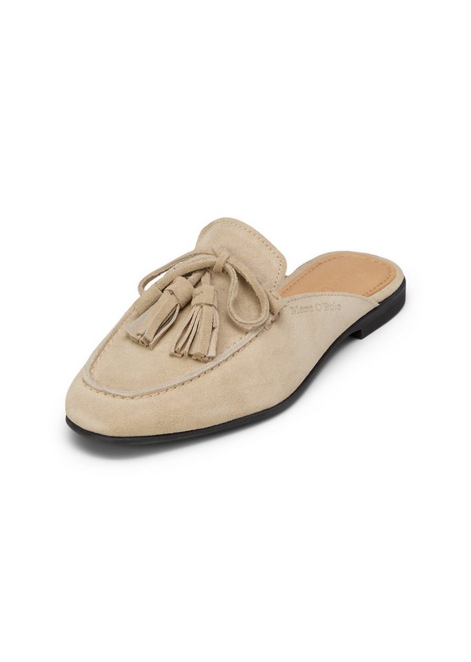 Marc O'Polo mit Schleife und Quasten Sabot (braun)