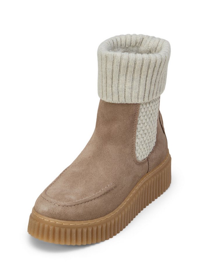 Marc O'Polo mit Strickumschlag Chelseaboots