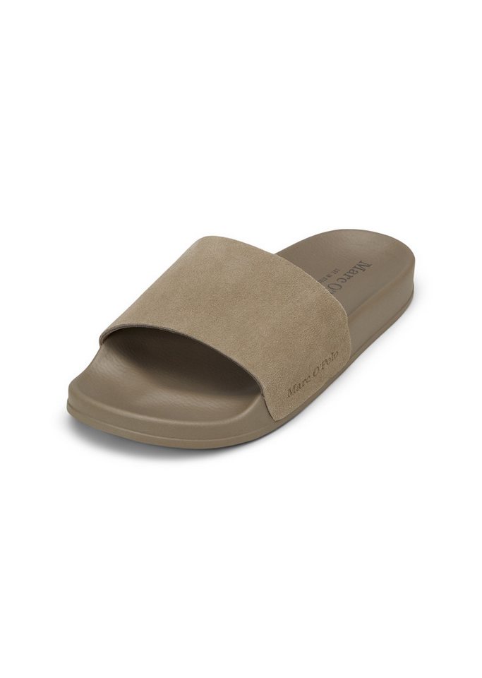 Marc O'Polo mit Velourslederriemen Strandschuh (braun)