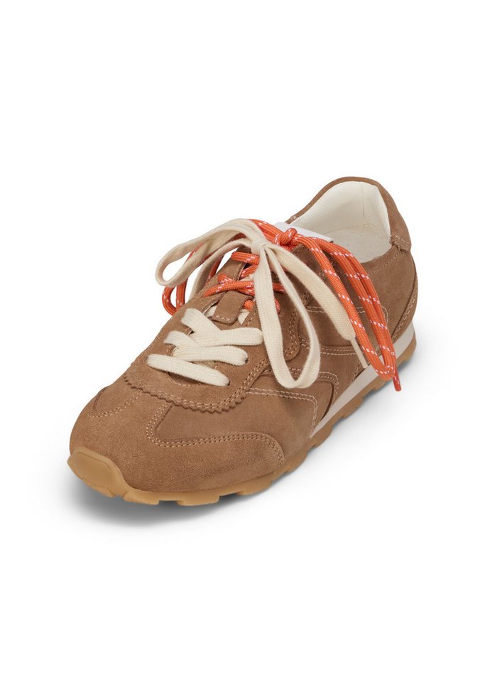 Marc O'Polo mit zweifacher Schnürung Sneaker (braun)