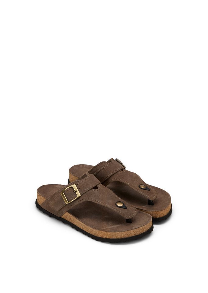 Marc O'Polo Quinn Zehentrenner Sommerschuh, Urlaubsschuh, Strandschuh mit verstellbarer Schnalle